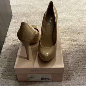 BCBGeneration Women's Tan Pumps